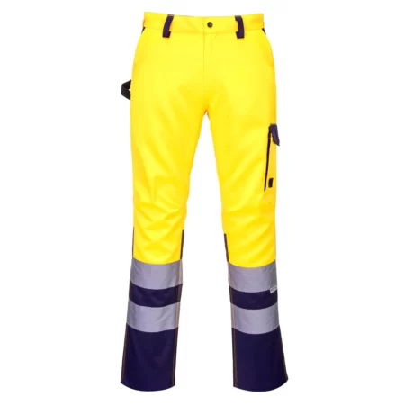 Safety Fluorescent Yellow Work Pant