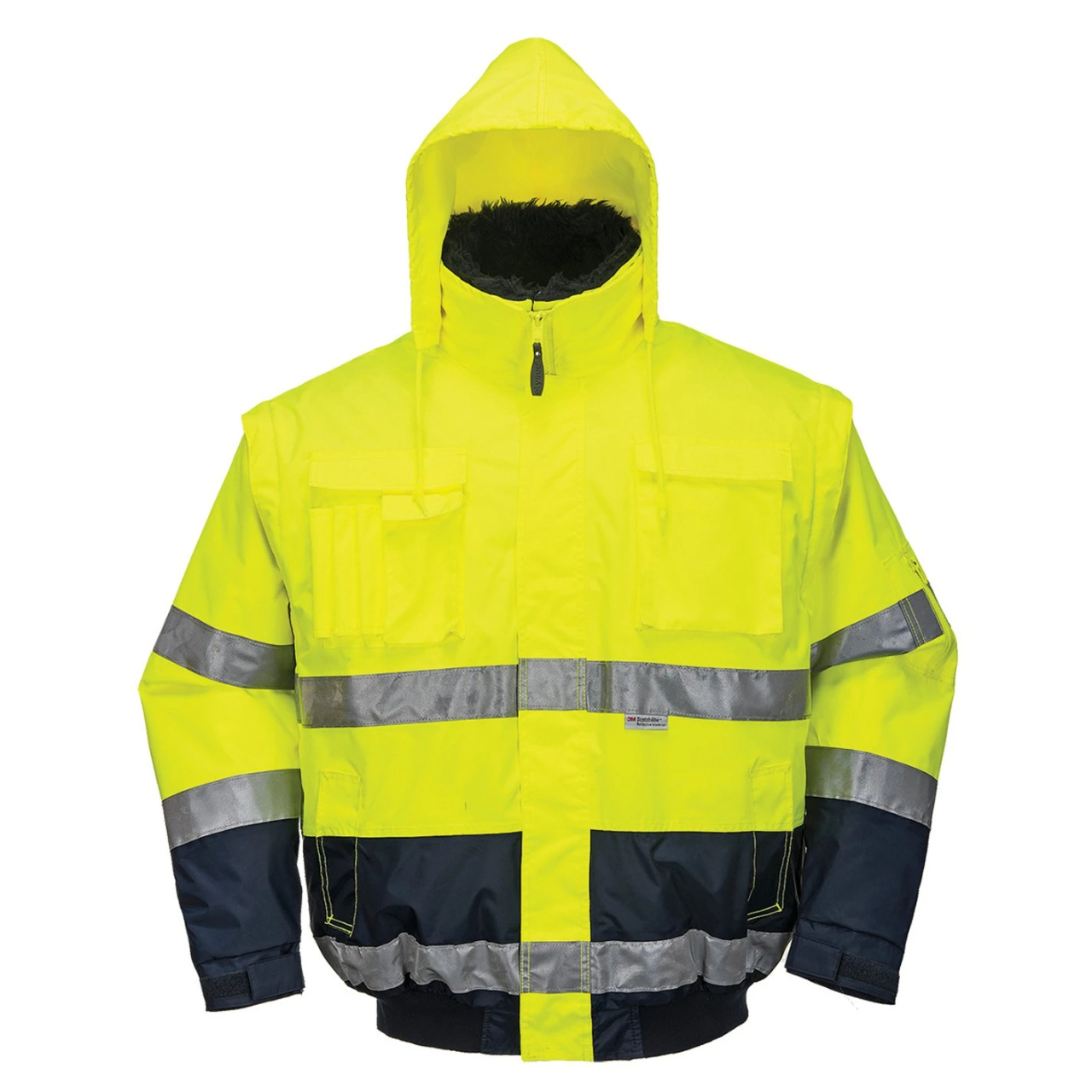 Hi-Vis Reflective Safety Pilot Jacket