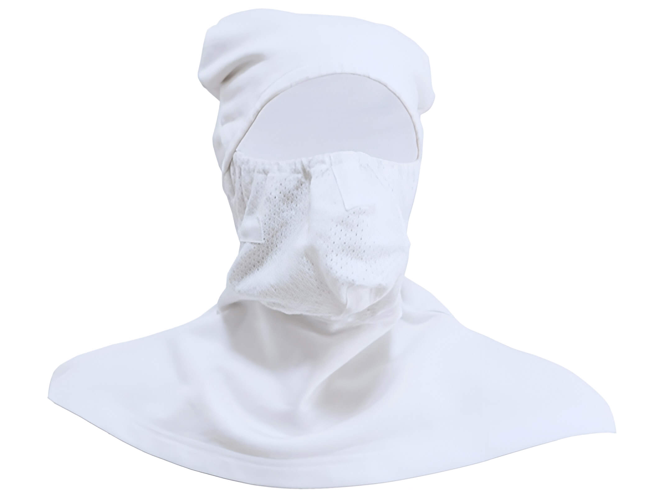 White Anti Flash Fire Retardant Hood Balaclava