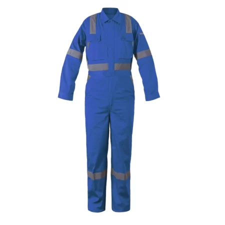 Hi Vis Blue Work Wear Coverall