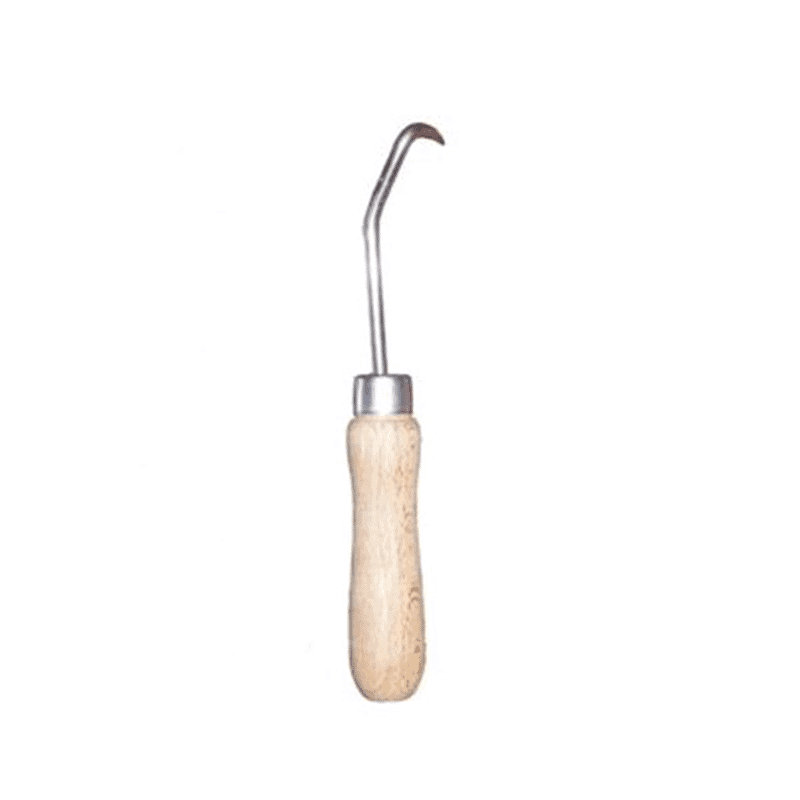 Bee Frame cleaner with wooden handle